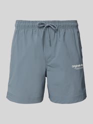 Spodenki kąpielowe z elastycznym pasem model ‘NAXOS’ od Jack & Jones - 22