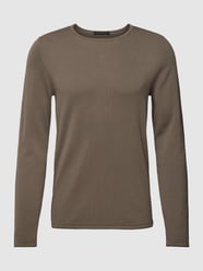 Shirt met lange mouwen en ronde hals, model 'RIKONO' van Drykorn Groen - 16