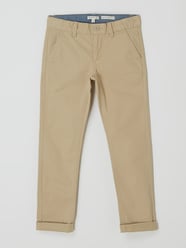 Chino mit Stretch-Anteil von Tom Tailor Beige - 38