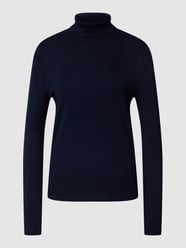 Strickpullover mit Rollkragen von Christian Berg Woman Blau - 18