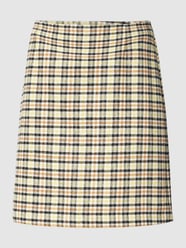 Rock mit Karo-Muster Modell 'Karo' von s.Oliver RED LABEL Gelb - 29