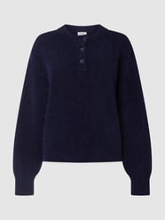 Pullover mit Alpaka-Anteil Modell 'East' von American Vintage Blau - 8