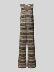 Jumpsuit mit Strukturmuster von ROBE LÉGÈRE - 5