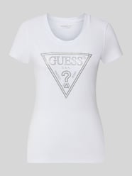 T-shirt met logo en ronde hals van GUESS - 43