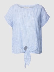 Blusenshirt mit Strukturmuster von Christian Berg Woman Blau - 32