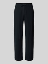 loose fit linnen broek met trekkoord model 'BRODY' van Selected Homme - 32
