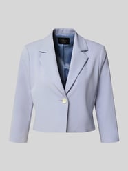 Żakiet krótki o kroju regular fit z zapięciem na 1 guzik od s.Oliver BLACK LABEL - 11