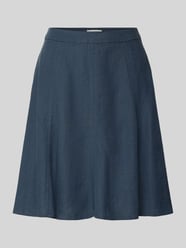 Spódnica mini rozkloszowana z czystego lnu od Marc O'Polo - 35