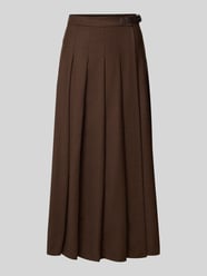 Ausgestellter Wickelrock aus Schurwoll-Mix Modell 'FASTOSO' von Weekend Max Mara - 18