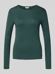 Bluzka z długim rękawem o kroju slim z czystej bawełny od s.Oliver RED LABEL - 38