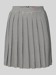 Spódnica mini plisowana ze wzorem w kratkę vichy model ‘RABALLI’ od HUGO - 41