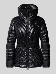 Steppjacke mit Stehkragen von Blauer Usa Schwarz - 12