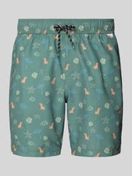 Badeshorts mit Eingrifftaschen Modell 'BHRINGWAR MINI' von Blend - 43