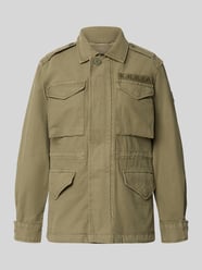 Kurtka o kroju regular fit z wykładanym kołnierzem model 'Buni' od khujo - 30