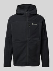 Fleecejacke mit Label-Print Modell 'Abrazo' von Cotopaxi Schwarz - 28