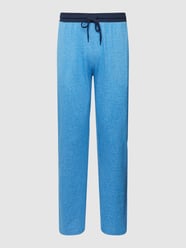 Pyjama-Hose mit Allover-Muster von Phil&Co. Blau - 1