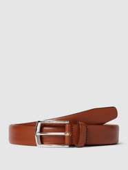 Leren riem in glanzende look, model 'ASENBY' van Tiger Of Sweden Bruin - 25