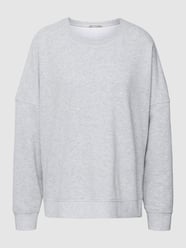 Sweatshirt in unifarbenem Design Modell 'LUNAIA' von Drykorn Grau - 28