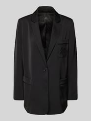 Blazer mit Reverskragen von ARMANI EXCHANGE Schwarz - 28