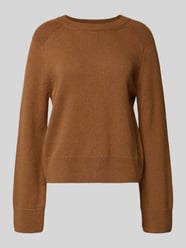 Korte wollen pullover met ronde hals van Lanius - 5