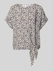 Relaxed Fit Bluse mit Knotendetail von Christian Berg Woman - 33