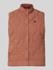 Bodywarmer met opstaande kraag en labelstitching van Superdry - 1