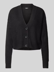 Gebreide cardigan met V-hals, model 'CAROL' van Only - 21