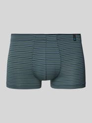 Boxershort met elastische band, model 'Long Life Soft' van Schiesser Groen - 37