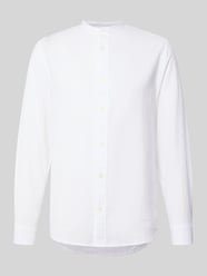 Koszula casualowa o kroju slim fit z mieszanki bawełny i lnu model 'CAIDEN' od ONLY & SONS - 34