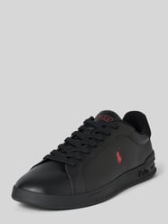 Sneaker mit Logo-Stitching von Polo Ralph Lauren Schwarz - 36