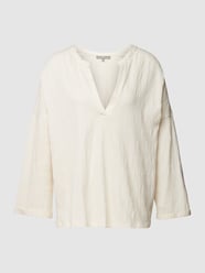 Blouse in kreuklook van Jake*s Collection Wit - 47