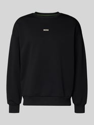 Regular Fit Sweatshirt aus Baumwoll-Mix Modell 'STENSON' von BOSS Green - 40