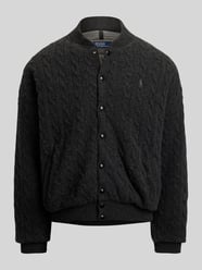 Relaxed Fit Strickjacke aus Woll-Kaschmir-Mix mit Zopfmuster von Polo Ralph Lauren - 43