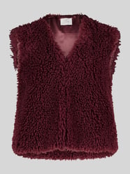 Regular Fit Weste ohne Verschluss von ROBE LÉGÈRE Bordeaux - 1