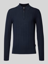 Slim Fit Poloshirt mit Reißverschluss Modell 'Clint' von Matinique - 25