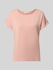 Relaxed Fit T-Shirt aus Viskose-Mix von Christian Berg Woman Pink - 4