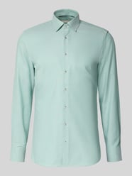 Slim Fit Business-Hemd aus Baumwolle mit Kentkragen von ETERNA - 16