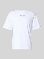 T-shirt z wyhaftowanym logo od Samsøe Samsøe - 33