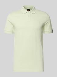 Slim Fit Poloshirt aus Baumwoll-Mix Modell 'PASSENGER' von BOSS Orange - 37