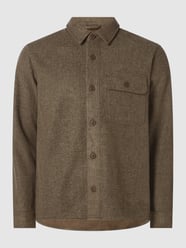 Regular fit overhemdjack met wol, model 'Joseph' van Casual Friday Beige - 33