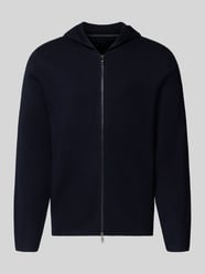 Regular fit gebreid jack met aandeel lanawol van Christian Berg Men - 47