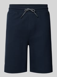 Shorts mit Strukturmuster und Tunnelzug von LERROS - 32