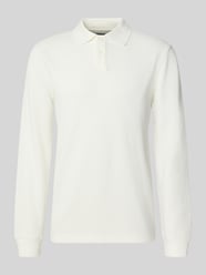 Relaxed Fit Poloshirt aus elastischem Baumwoll-Mix von MCNEAL Beige - 45