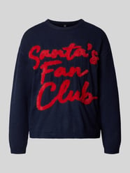 Pullover mit Santa Schriftzug von ONLY - 15