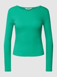 Longsleeve in Ripp-Optik von REVIEW Mint - 20