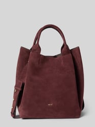 Leren tas van echt leer model 'ESSENTIAL' van Abro Bordeaux - 4
