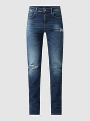 Boyfriend fit jeans met stretch, model 'Marty' van Replay Blauw - 30