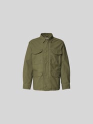 Fieldjacket mit verdeckter Knopfleiste von Closed - 1