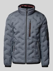 Regular Fit Funktionsjacke mit abnehmbarer Kapuze von Tom Tailor Blau - 21