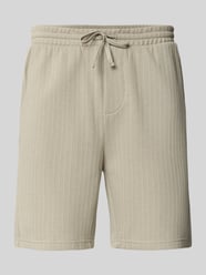 Regular Fit Bermudas aus strukturiertem Material Modell 'TREY LIFE' von ONLY & SONS - 25